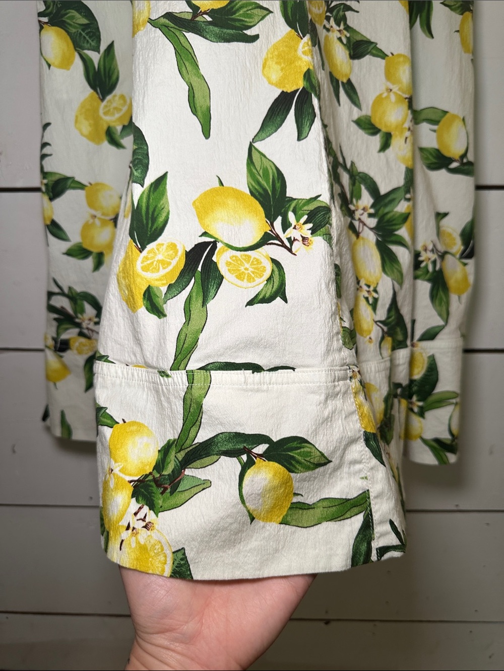 Avec Les Filles Lemon Print Midi Dress - Picture 4 of 16